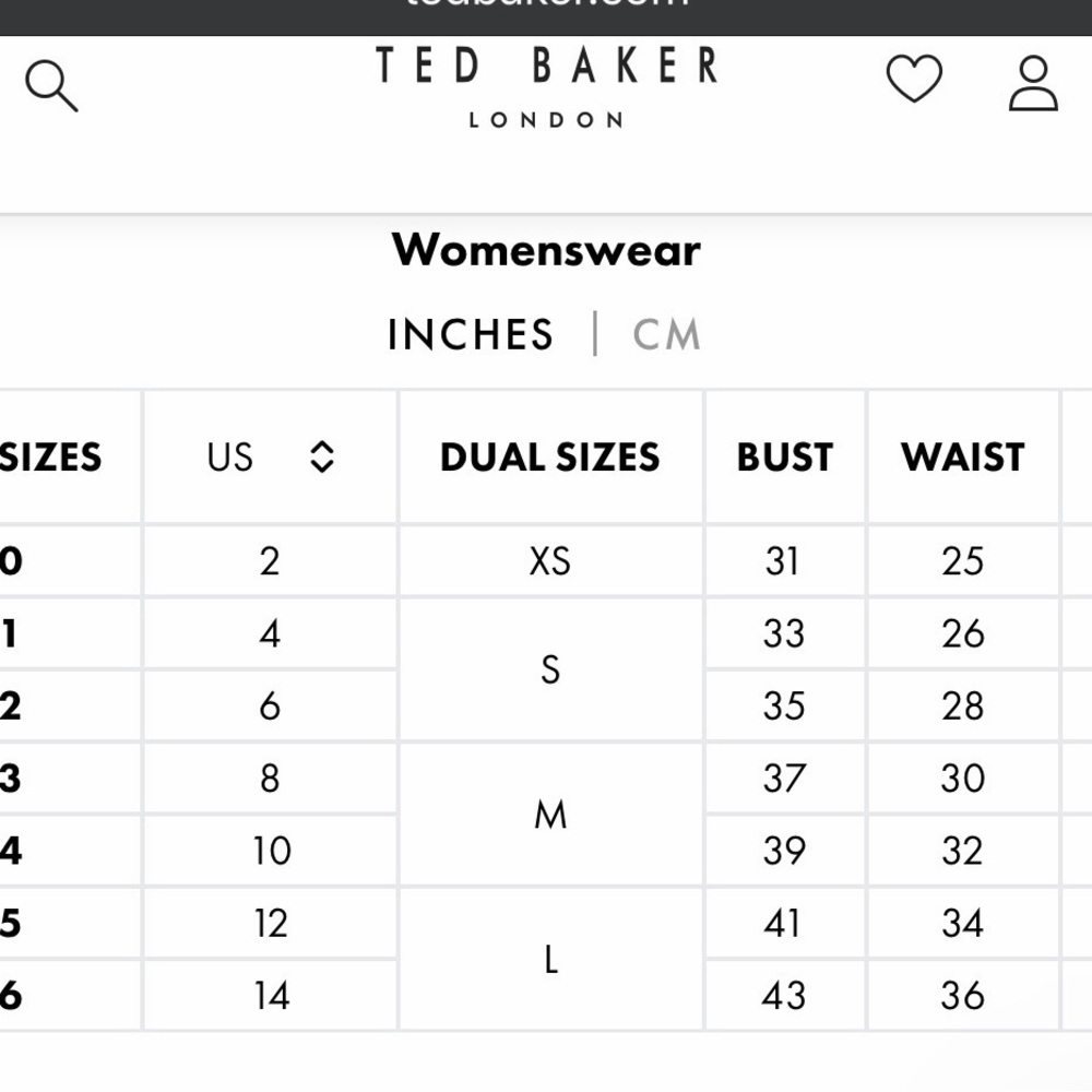 Ted Baker Amell Floral Ruffle Blouse Size 1 Coquette Romantic Feminine Spring - Picture 15 of 15